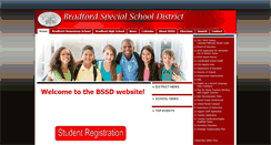 Desktop Screenshot of bradfordssd.schoolinsites.com