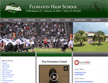 Tablet Screenshot of flomaton.al.ech.schoolinsites.com