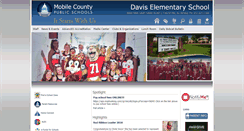 Desktop Screenshot of davis.mce.schoolinsites.com