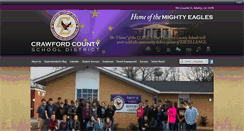 Desktop Screenshot of crawfordcounty.schoolinsites.com