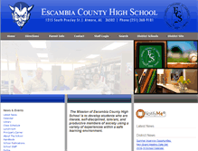 Tablet Screenshot of escambia.al.ech.schoolinsites.com