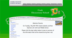 Desktop Screenshot of cook.cce.schoolinsites.com