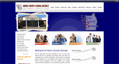 Desktop Screenshot of henrycounty.schoolinsites.com