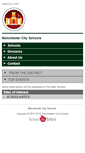 Mobile Screenshot of manchestercity.schoolinsites.com