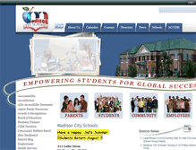 Tablet Screenshot of madisoncityschools.schoolinsites.com
