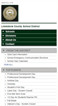 Mobile Screenshot of limestonek12.schoolinsites.com