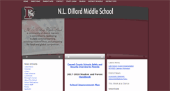 Desktop Screenshot of dillard.nc.ccm.schoolinsites.com