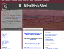 Tablet Screenshot of dillard.nc.ccm.schoolinsites.com