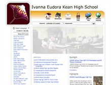Tablet Screenshot of kean.vi.sjh.schoolinsites.com