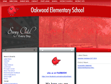 Tablet Screenshot of oakwood.nc.cce.schoolinsites.com