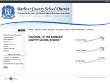 Tablet Screenshot of barbourcounty.schoolinsites.com